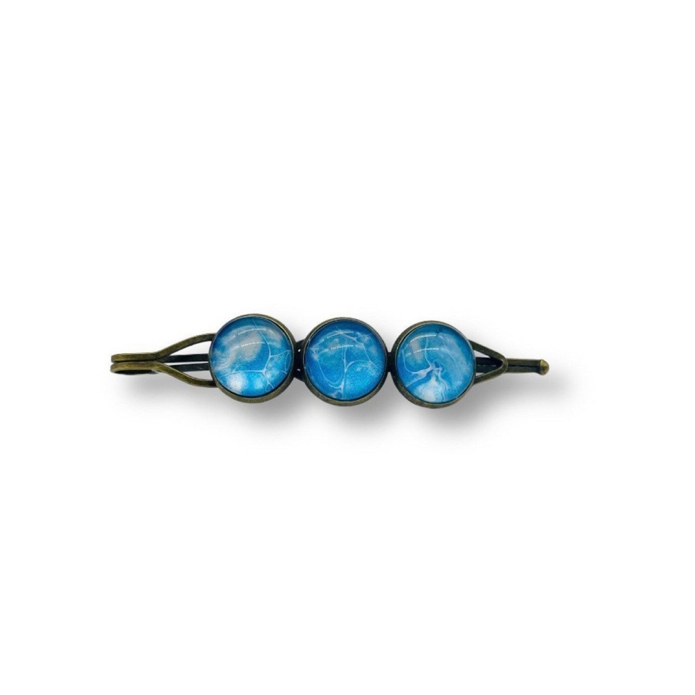 Acrylic Paint Skin Jewelry Hair Clip